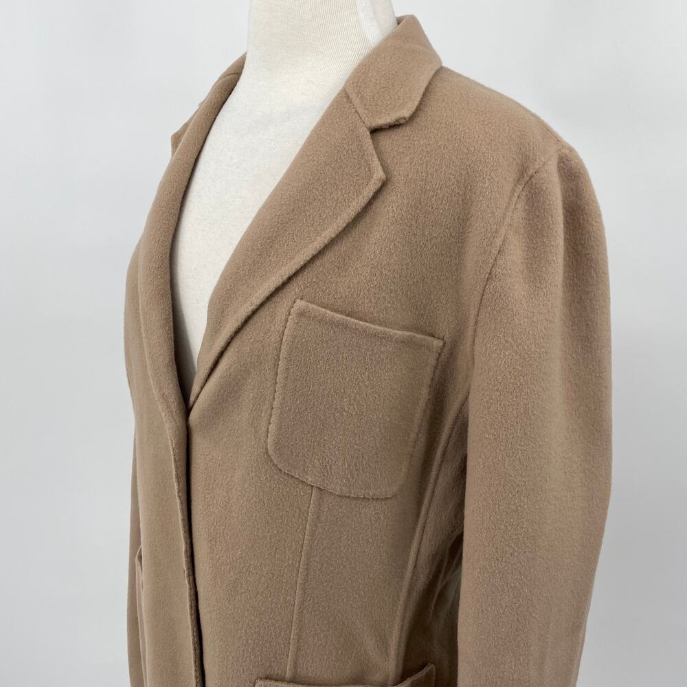 Talbots Wool Jacket Single Breasted Button Down P… - image 2